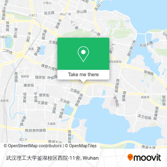 武汉理工大学鉴湖校区西院-11舍 map