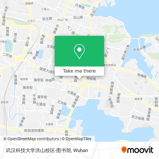 武汉科技大学洪山校区-图书馆 map