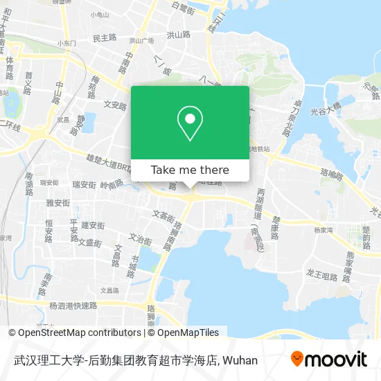 武汉理工大学-后勤集团教育超市学海店 map