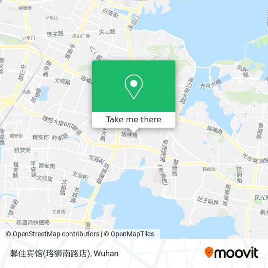 馨佳宾馆(珞狮南路店) map