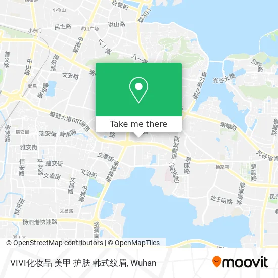 VIVI化妆品 美甲 护肤 韩式纹眉 map