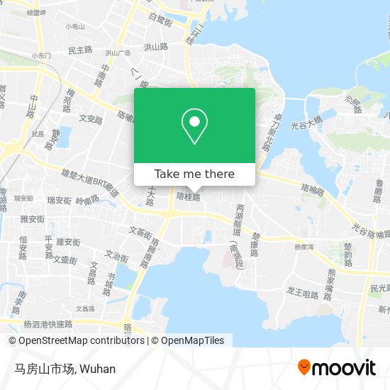 马房山市场 map