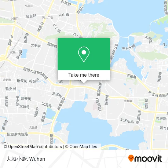 大城小厨 map