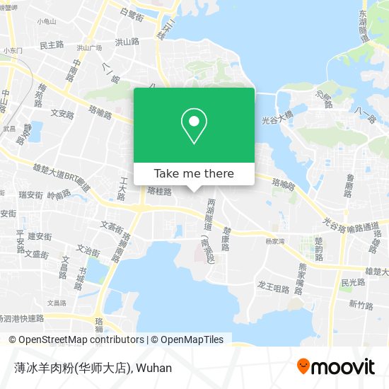 薄冰羊肉粉(华师大店) map