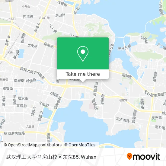 武汉理工大学马房山校区东院85 map