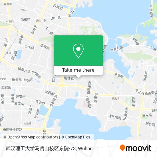 武汉理工大学马房山校区东院-73 map