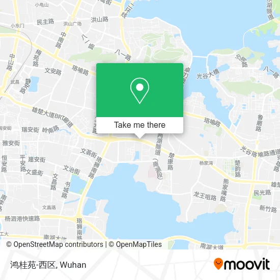 鸿桂苑-西区 map