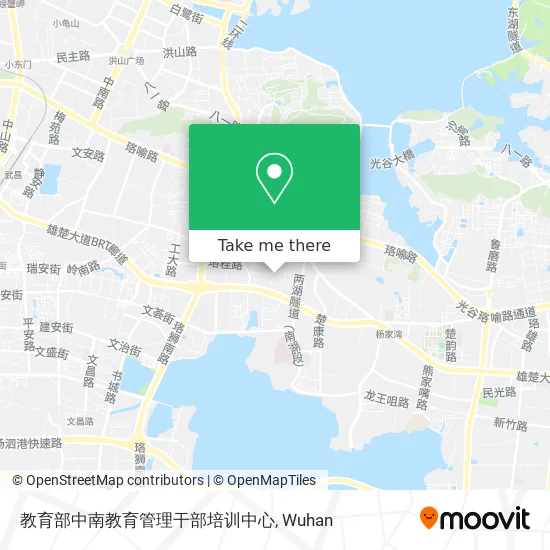 教育部中南教育管理干部培训中心 map