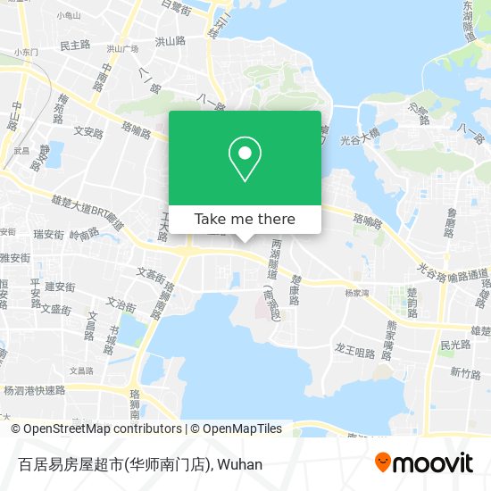 百居易房屋超市(华师南门店) map