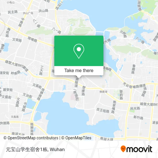 元宝山学生宿舍1栋 map