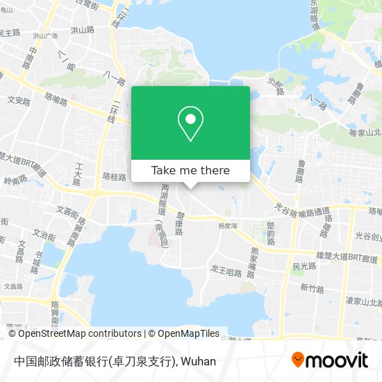 中国邮政储蓄银行(卓刀泉支行) map