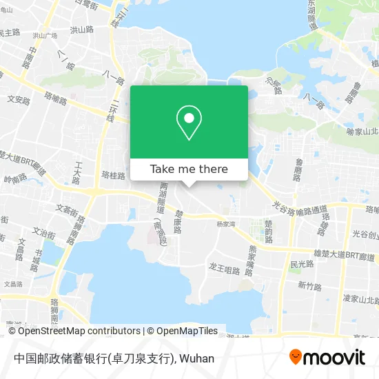 中国邮政储蓄银行(卓刀泉支行) map