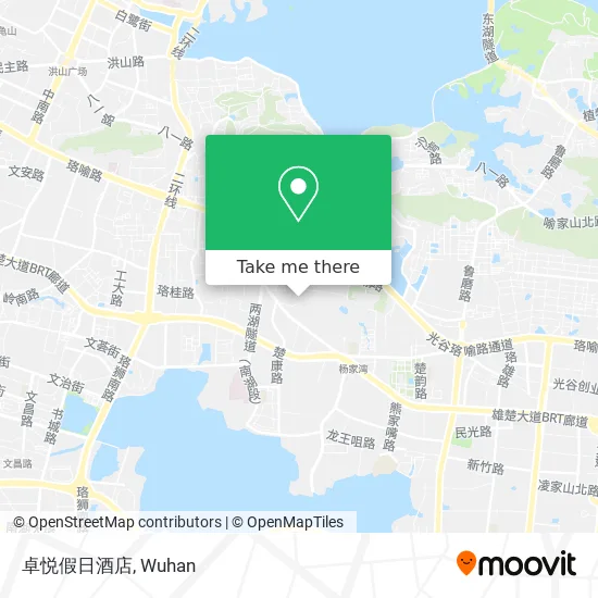 卓悦假日酒店 map