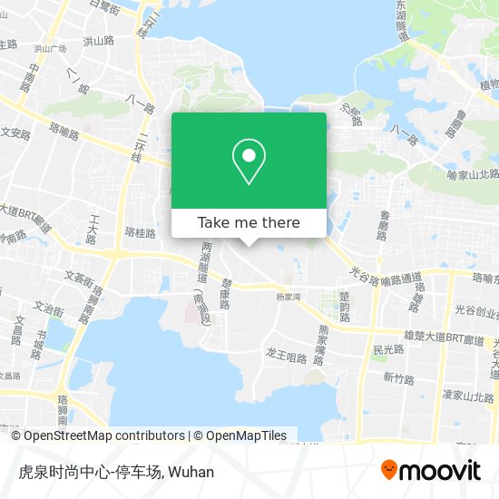 虎泉时尚中心-停车场 map
