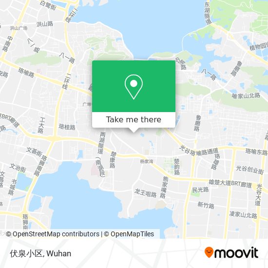 伏泉小区 map