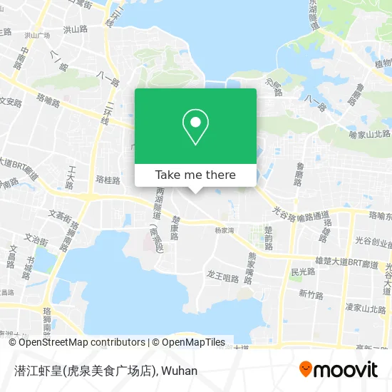 潜江虾皇(虎泉美食广场店) map