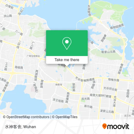 水神客舍 map