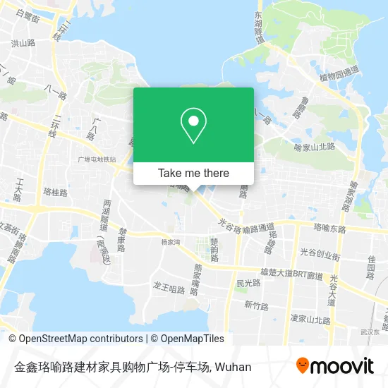 金鑫珞喻路建材家具购物广场-停车场 map