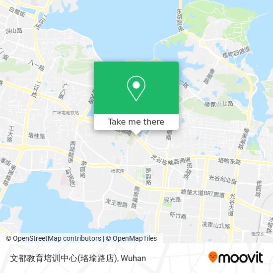 文都教育培训中心(珞瑜路店) map