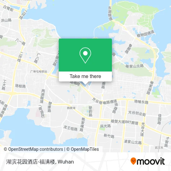 湖滨花园酒店-福满楼 map