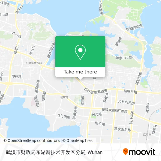武汉市财政局东湖新技术开发区分局 map