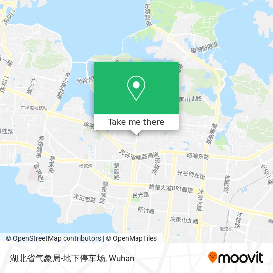 湖北省气象局-地下停车场 map