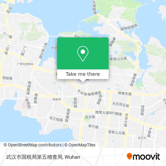 武汉市国税局第五稽查局 map
