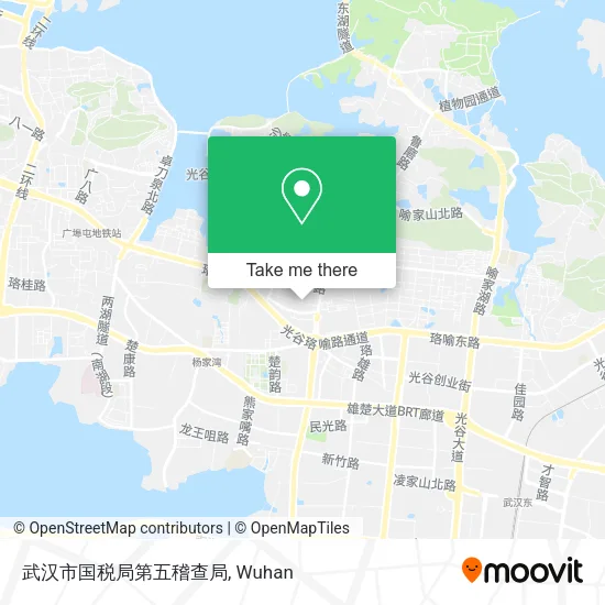 武汉市国税局第五稽查局 map