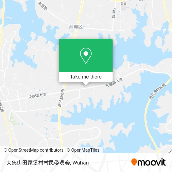 大集街田家堡村村民委员会 map