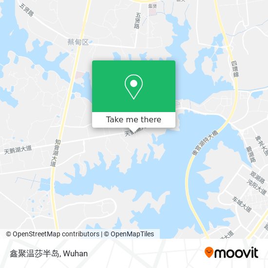 鑫聚温莎半岛 map