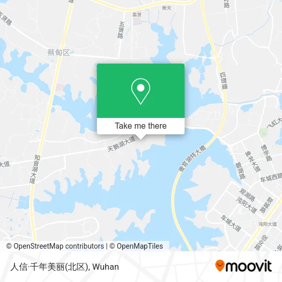 人信·千年美丽(北区) map