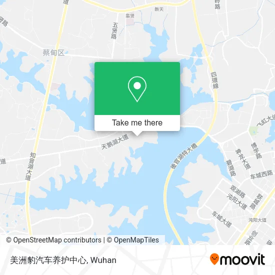 美洲豹汽车养护中心 map