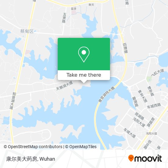 康尔美大药房 map