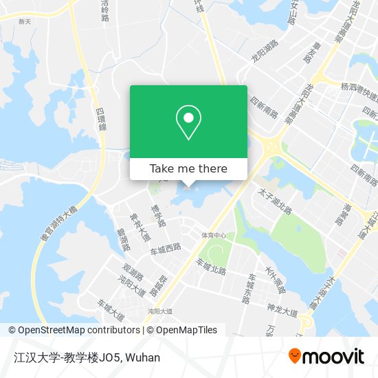 江汉大学-教学楼JO5 map
