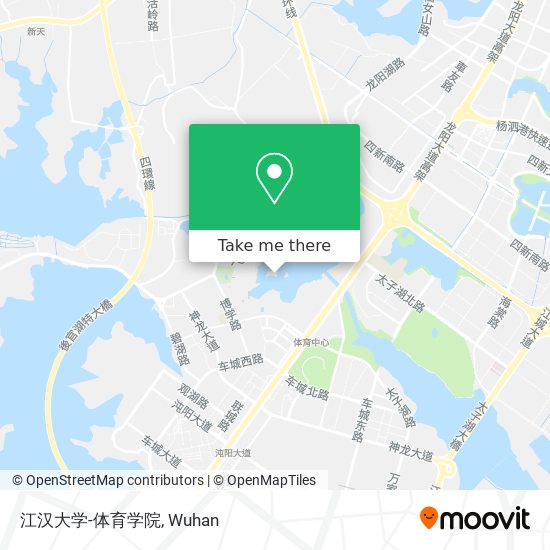 江汉大学-体育学院 map