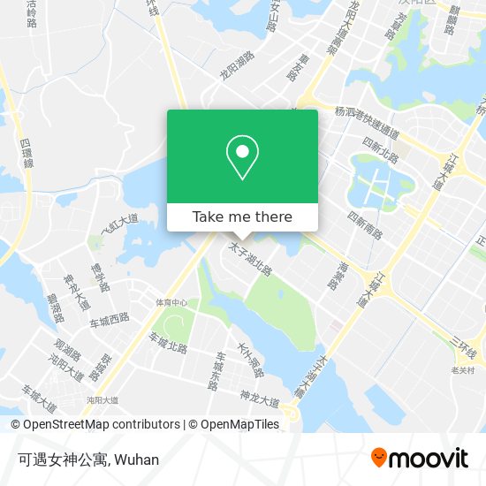 可遇女神公寓 map