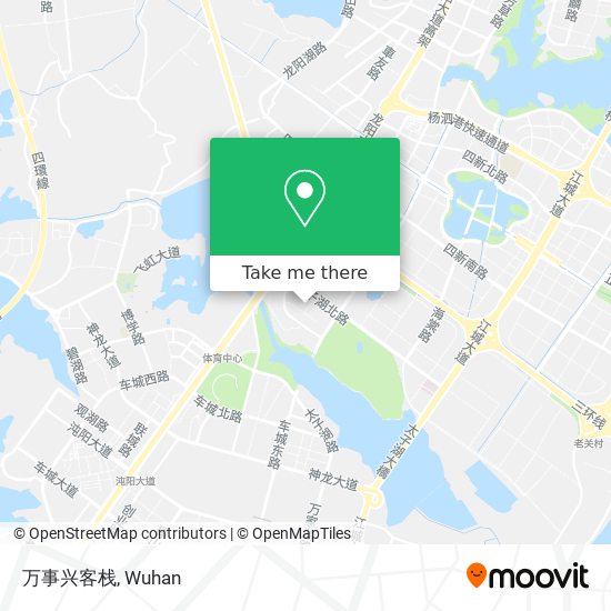 万事兴客栈 map