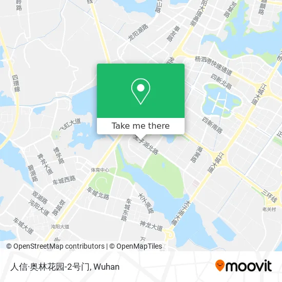 人信·奥林花园-2号门 map