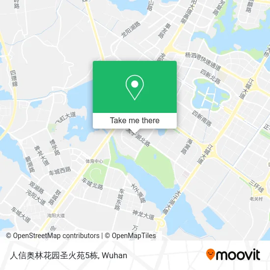 人信奥林花园圣火苑5栋 map