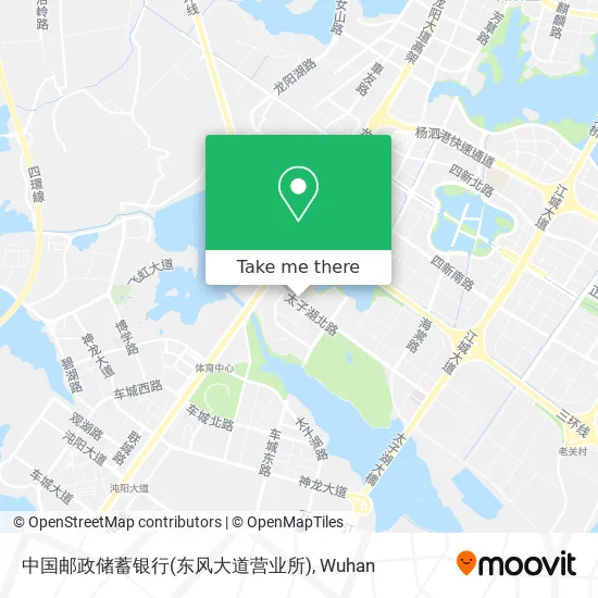 中国邮政储蓄银行(东风大道营业所) map
