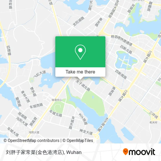 刘胖子家常菜(金色港湾店) map