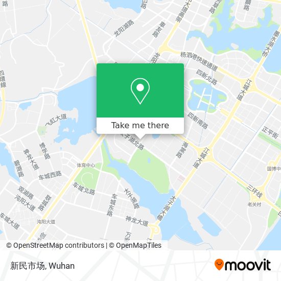 新民市场 map