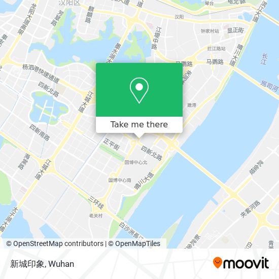 新城印象 map