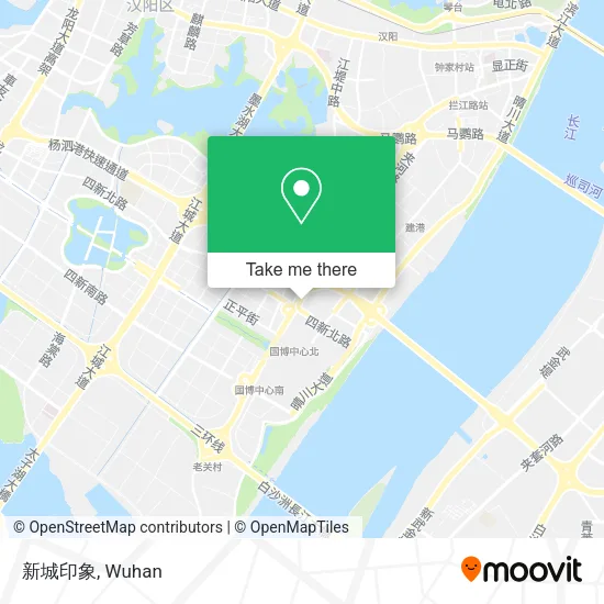 新城印象 map
