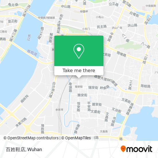 百姓鞋店 map