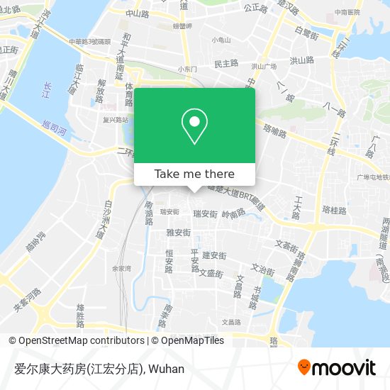 爱尔康大药房(江宏分店) map