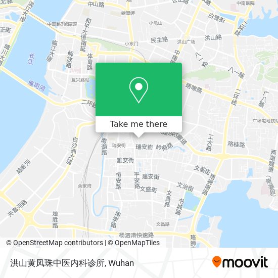 洪山黄凤珠中医内科诊所 map