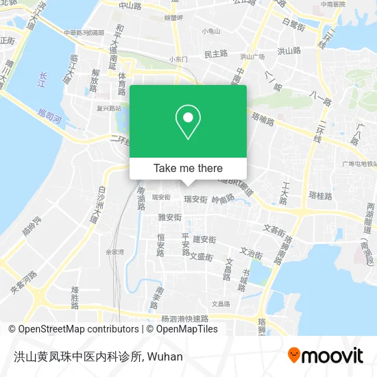 洪山黄凤珠中医内科诊所 map