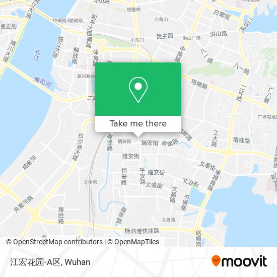 江宏花园-A区 map