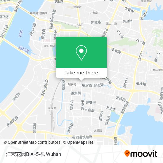 江宏花园B区-5栋 map